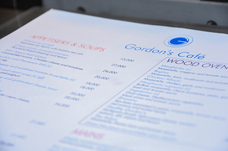 Valentine's at Gordon's Cafe